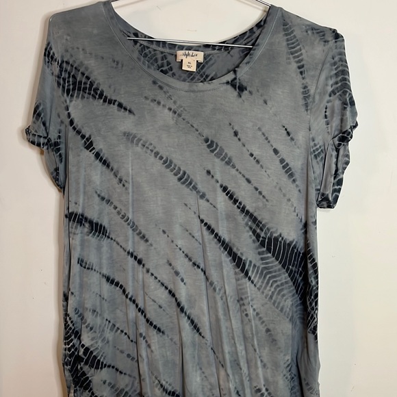 Style & Co. Tops - Style & Co. short sleeve scoop neck tie dye tee. Size XL